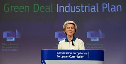 La presidenta de la Comisión Europea, Ursula von der Leyen.