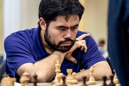 Hikaru Nakamura, durante el Festival de Gibraltar de 2019