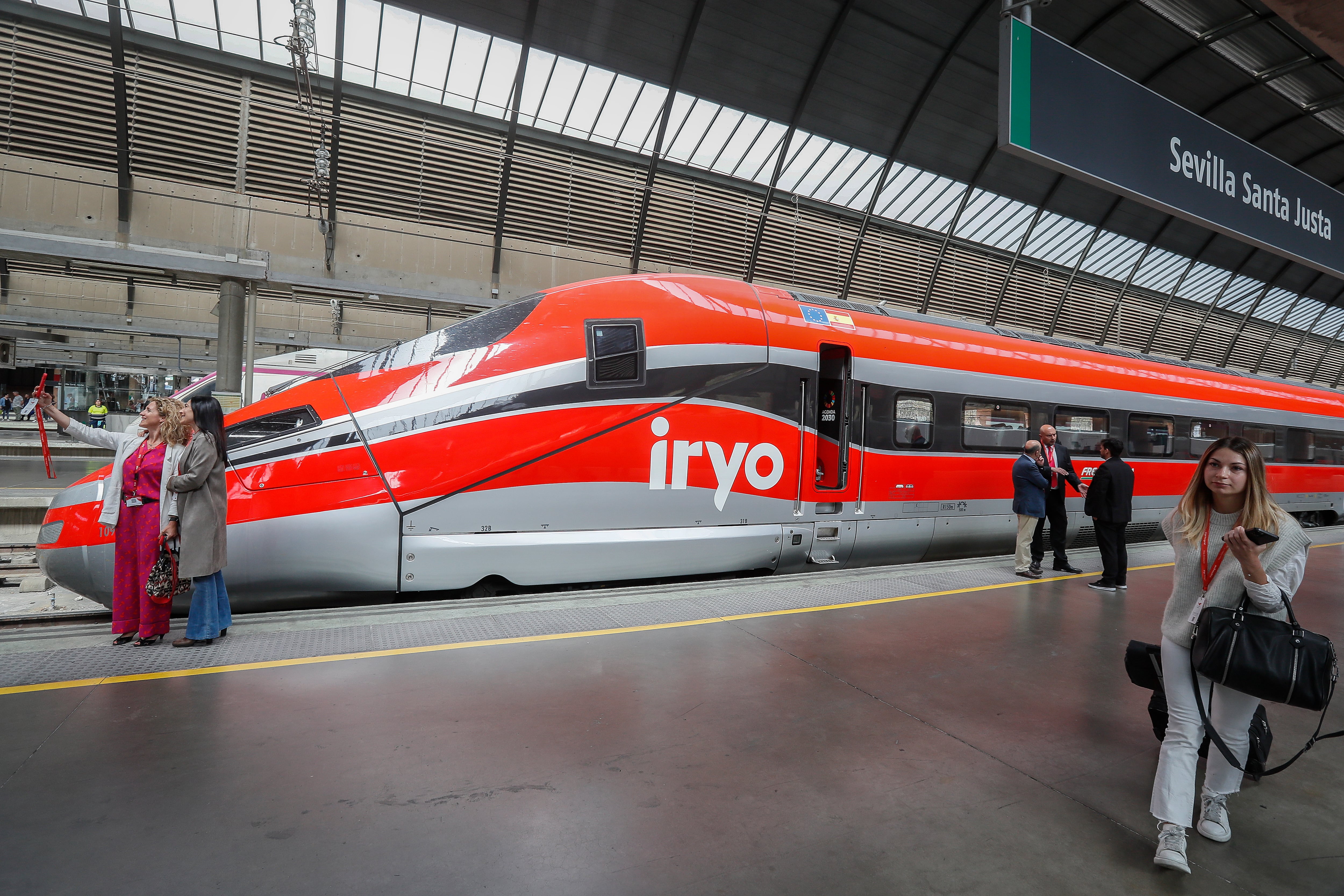 Iryo pierde 79 millones en 2023, su primer año completo frente a Renfe y Ouigo tras invertir 900 millones 