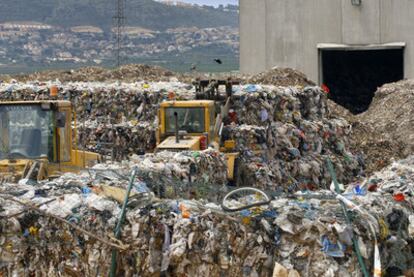 Planta de tratamiento de residuos sólidos en el término municipal de Aldaia.