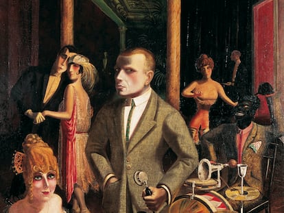 'An die Schönheit (Selbstbildnis)' (A la belleza, autorretrato), obra de Otto Dix de 1922.