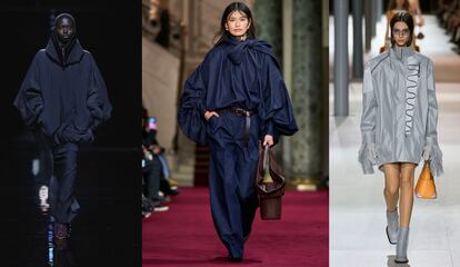 Desfile otoño-invierno 2024 de Khaite, Zimmermann y Louis Vuitton.