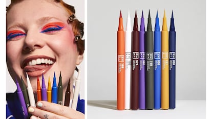 El eyeliner naranja de 3ina es top ventas en Amazon.