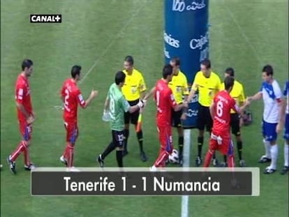 Teneife 1 - Numancia 1