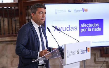 Mazón ayudas dana