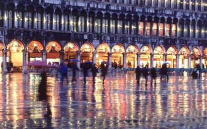 La plaza de San Marcos, en Venecia.