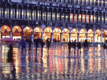 La plaza de San Marcos, en Venecia.