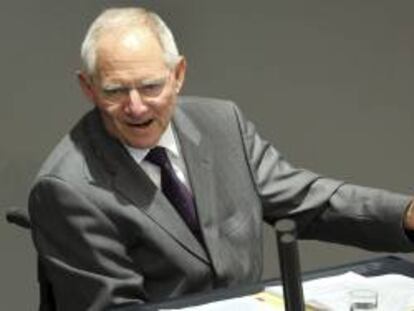 El ministro alemán de Finanzas, Wolfgang Schäuble. EFE/Archivo