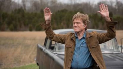 Redford num fotograma do filme 'The Old Man & The Gun'. 