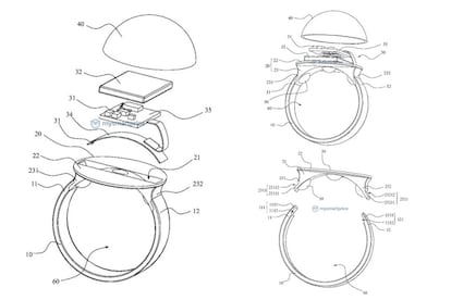 Patente de anillo inteligente modular de OPPO