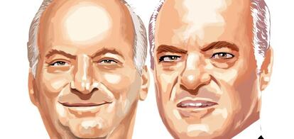 George R. Roberts y Henry Kravis, fundadores y CEO de KKR.