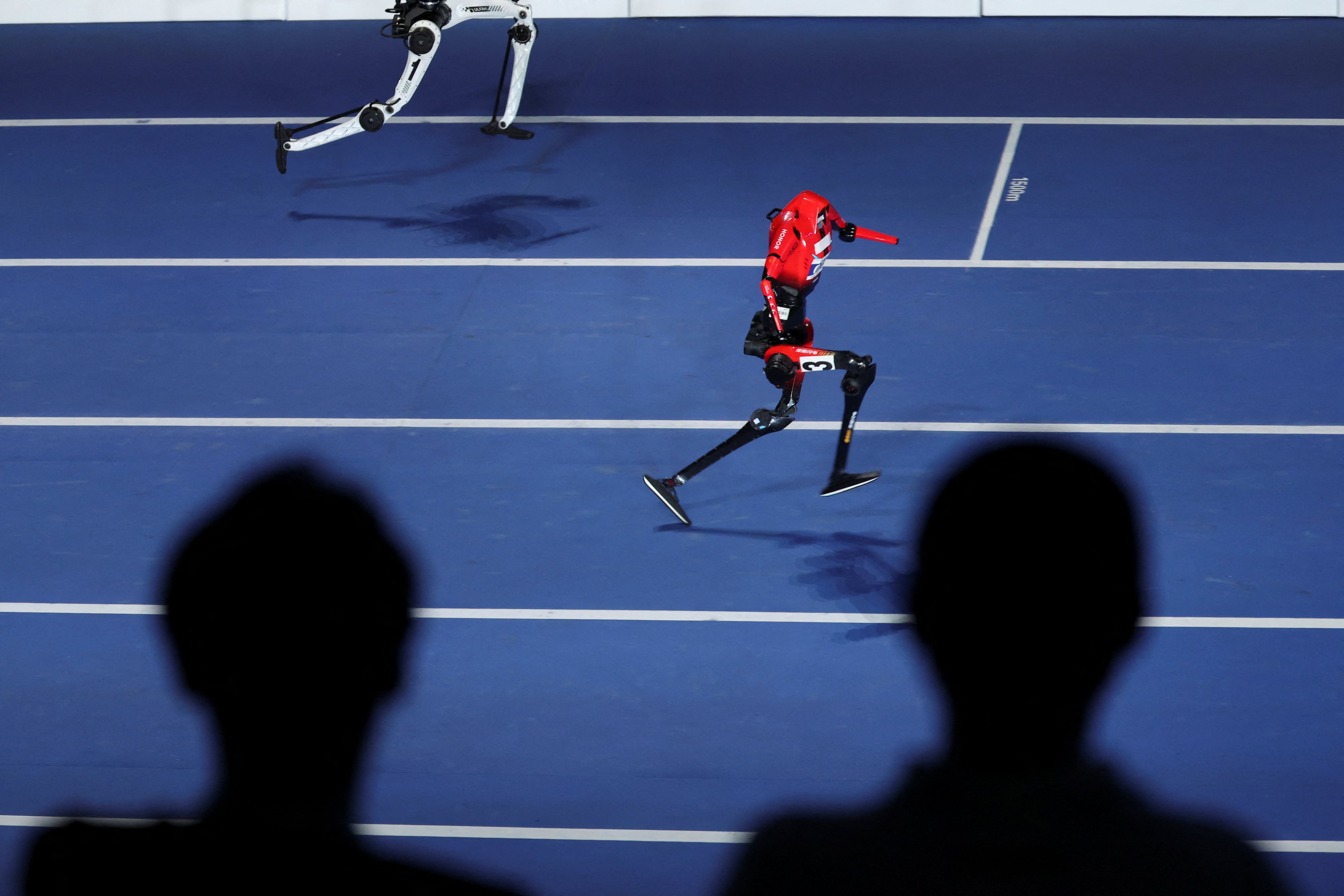 Un robot chino bate el récord mundial de Usaín Bolt en 100 metros