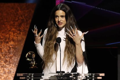 Rosalía en l'última edició dels Grammy.