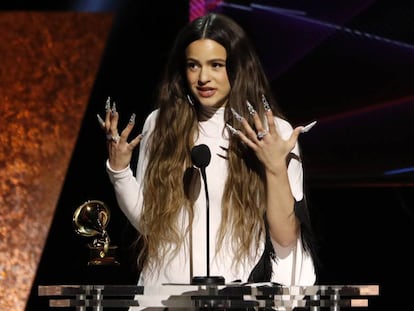 Rosalía en l'última edició dels Grammy.