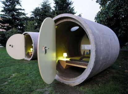 Las singulares habitaciones del Das Parkhotel, en Ottensheim (Austria)
