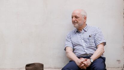 El escritor André Aciman, en el Festival de Literatura de Roma de 2018.