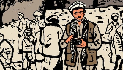 Portada del libro 'El Fotógrafo'.