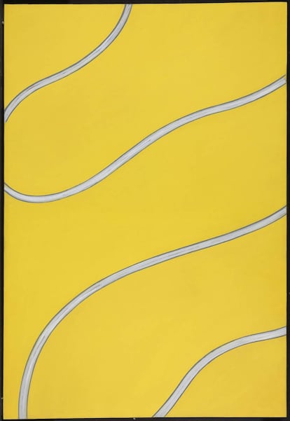 'Untitled' (1960), óleo de Donald Judd.