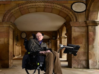 Stephen Hawking, fotografiado en Cambridge en 2013. 