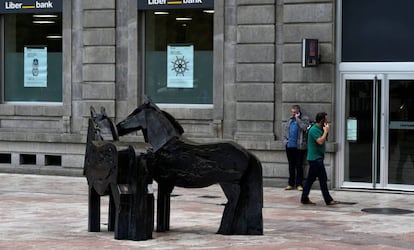 Sede de Liberbank en Oviedo. 