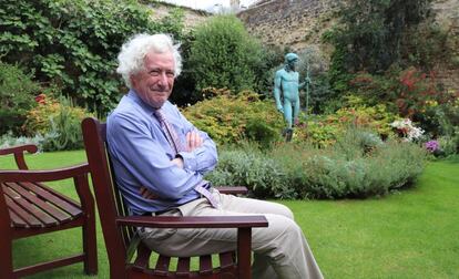 Sumption, en el All Souls College de Oxford, durante la entrevista el 28 de septiembre.