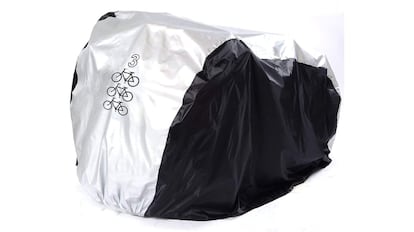 Funda impermeable para tres bicicletas