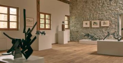 Exposición 'Ecos' en Chillida Leku. |