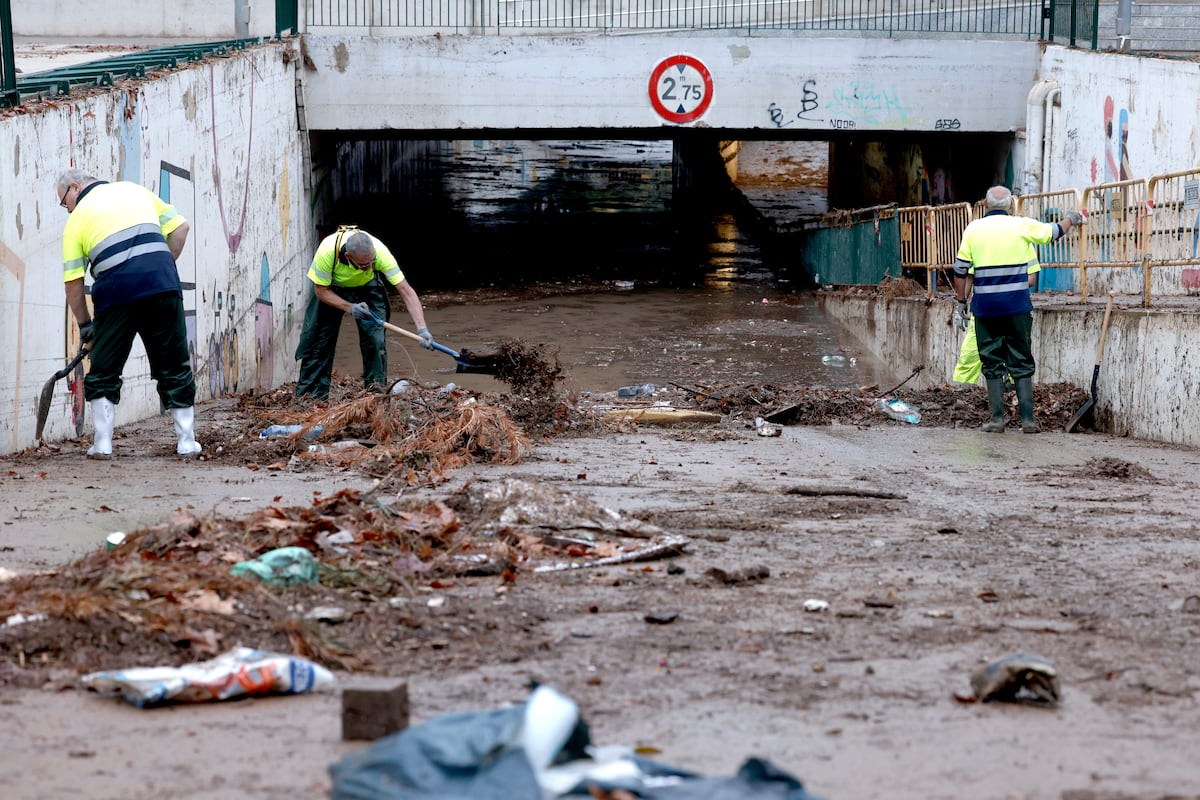Torrential rain in eastern Spain revive memories of last year's deadly floods