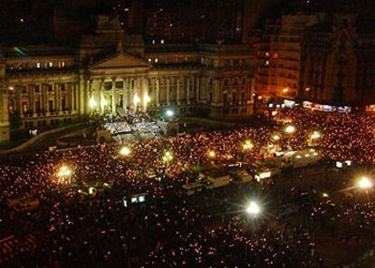 75.000 personas reclaman ante el Congreso argentino "Seguridad y Justicia"