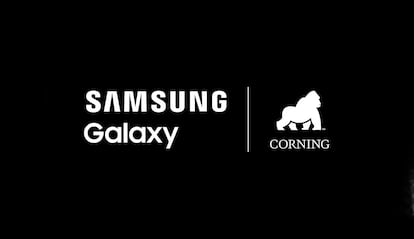 Logotipos de Samsung y Corning