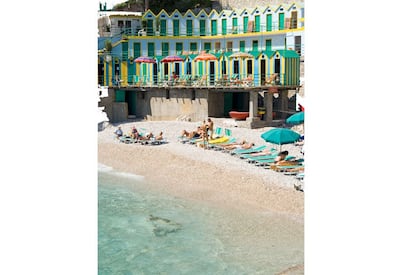 Playa de Marina Piccola, al sur de Capri.