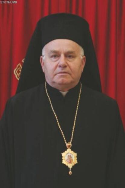 Jean-Clément Jeanbart, arzobispo de Alepo.