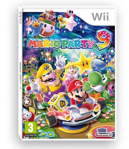 Mario Party 9, la misma din&aacute;mica que los juegos de mesa, pero con el mando de la Wii. Apto para las tardes de lluvia. PVP: 49,99 euros.