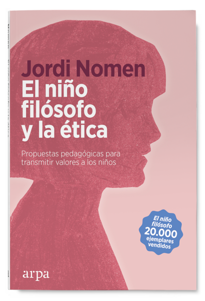 Portada de ‘El niño filósofo y la ética: propuestas pedagógicas para transmitir valores a los niños’,