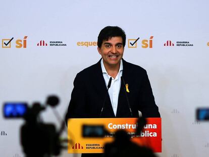 El portaveu d'ERC, Sergi Sabrià.