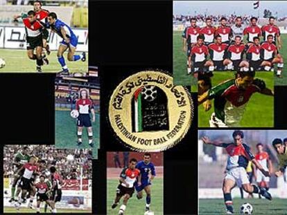 Imagen de la página web de la Federación de Fútbol de Palestina.