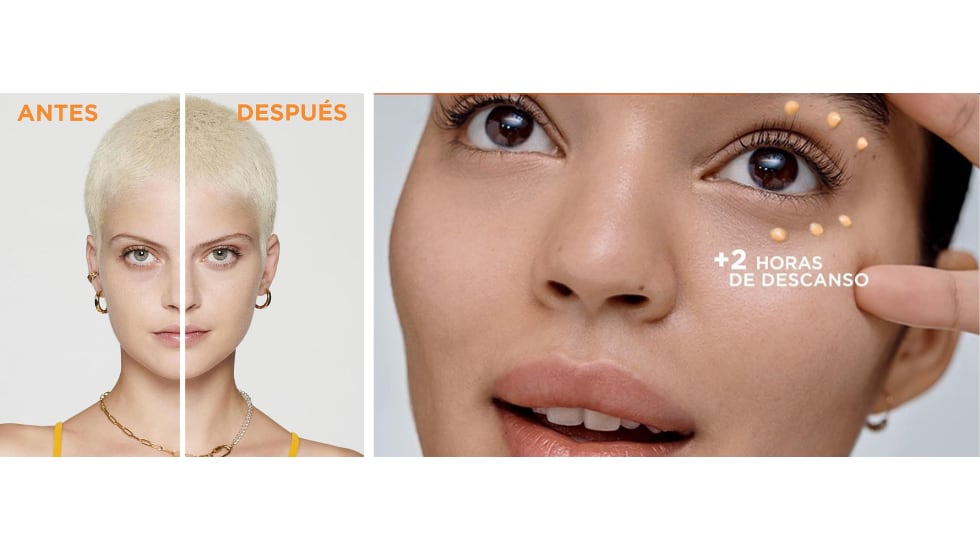 Acaba con el aspecto cansado y apagado. 