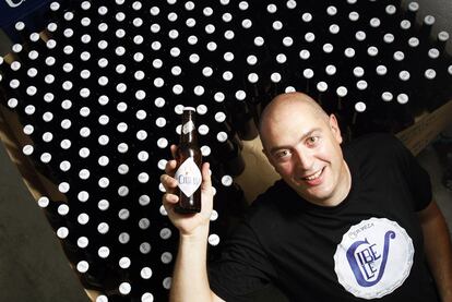 David Castro dejó su trabajo como informático para producir una nueva marca de cerveza, La Cibeles.