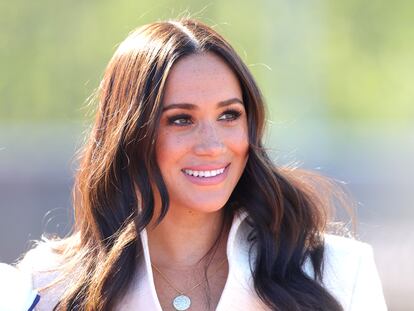 Meghan Markle, duquesa de Sussex, en los Juegos Invictus celebrados en La Haya, Países Bajos, en abril de 2022.