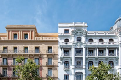 Barrio de Salamanca, en Madrid, donde se reúne una importante comunidad mexicana.