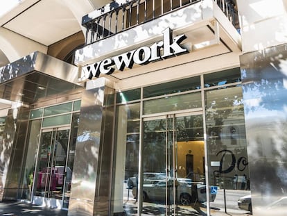 Una oficina de WeWork en Silicon Valley, California.