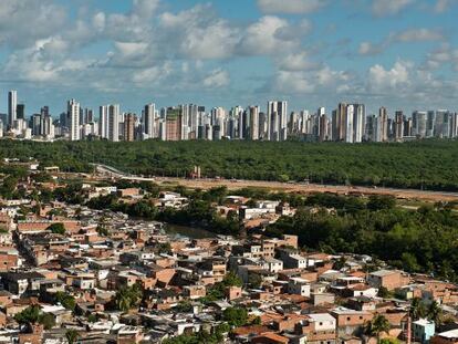 Vista panorâmica do Recife.