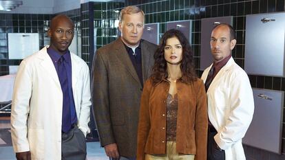 De gauche à droite: Mahershala KARIM-ALI, Ken HOWARD, Jill HENNESSY,Miguel FERRER.