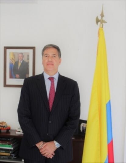 Fernando Sanclemente, embajador de Colombia en Uruguay.