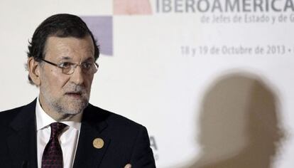 Rajoy, este s&aacute;bado en la cumbre Iberoamericana.