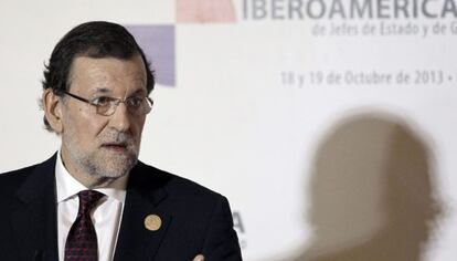 Rajoy, este sábado en la cumbre Iberoamericana.