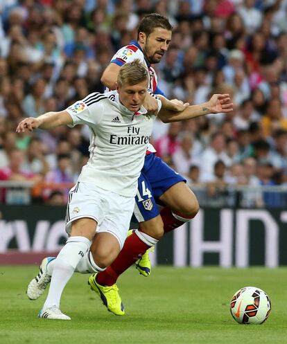 Toni Kroos fue a ráfagas el faro del Madrid, pero todavía no tiene la jerarquía que durante años sí ejerció su antecesor, Xabi Alonso.