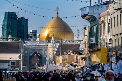 Najaf, ciudad de peregrinación musulmana.