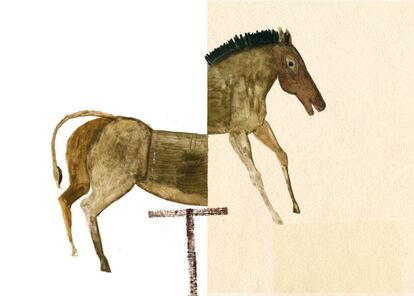 Ilustración de Javier Zabala para 'Las aventuras del barón Münchausen' (Nórdica Libros).