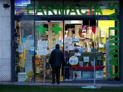 Farmacia de Madrid que realizaba test de antígenos cuando, según el colegio de farmacéuticos, todavía no podían hacerlos.